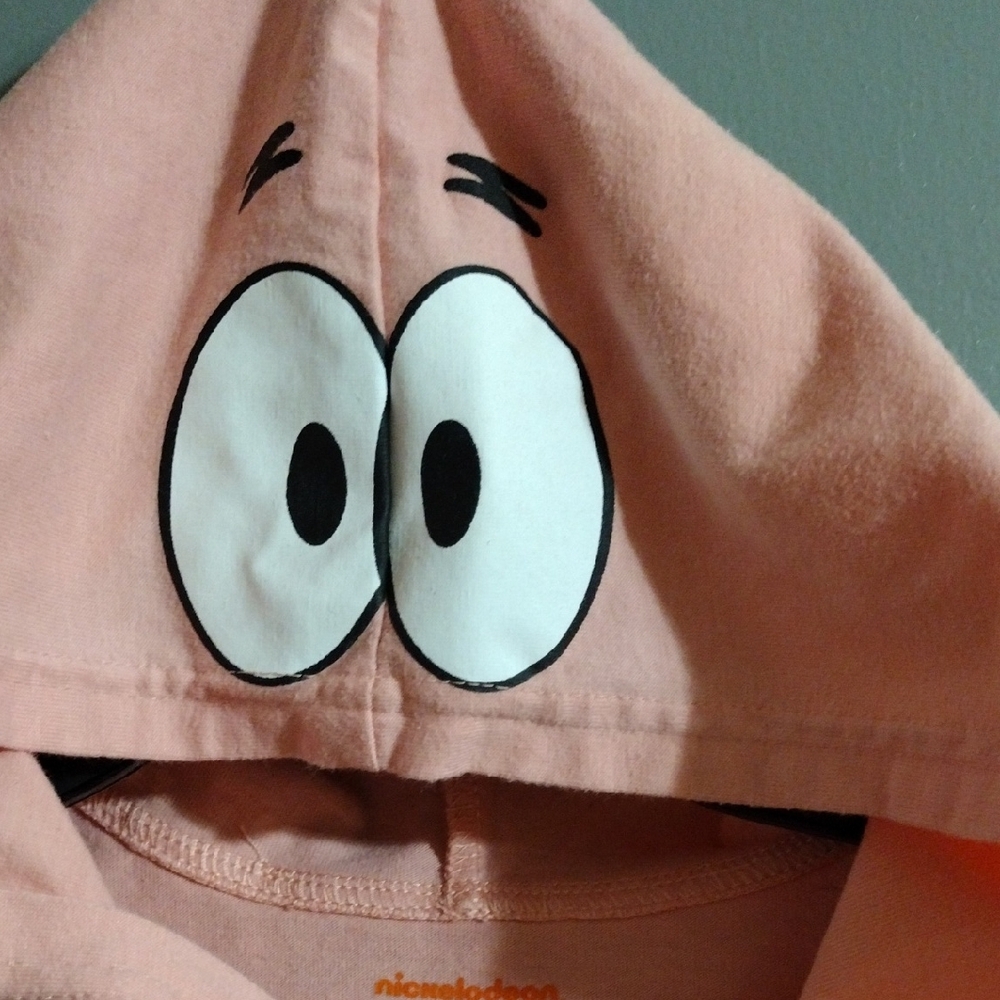 Nickelodeon, Patrick Star Pink and Green Character Coverall - Picture 3 of 7